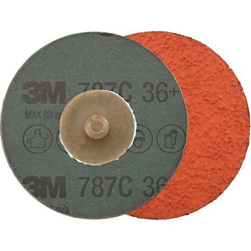 Disque abrasif en fibre - ROLOC 787C Cubitron II - Solventum - pour rectification / pour ébavurage / pour métal