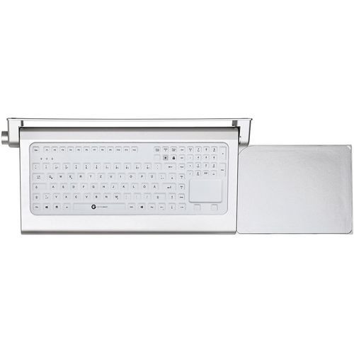 Clavier encastrable - PAL-U10220 - GETT Asia Ltd. - capacitif / 109 touches / avec pavé tactile