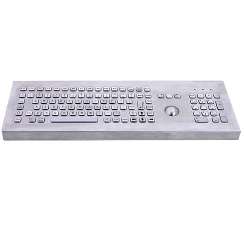 Clavier de bureau - GA-100D1-TB-USB-US - GETT Asia Ltd. - à touches mécaniques / 100 touches / avec pavé tactile
