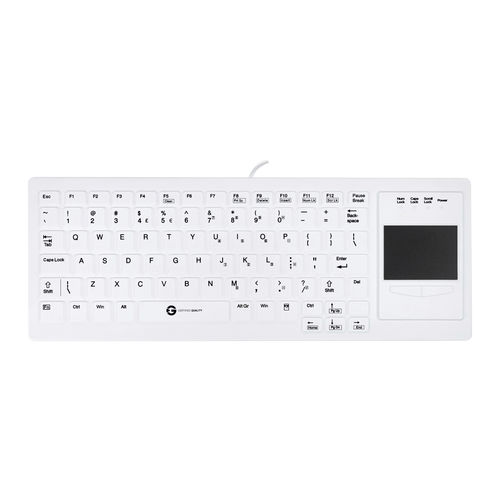 Clavier de bureau - KSI-U10120 - GETT Asia Ltd. - à interrupteurs à ciseaux / 83 touches / avec pavé tactile