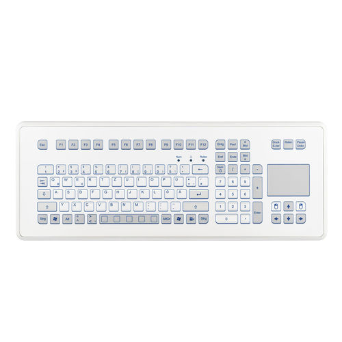 Clavier de bureau - KS18241 - GETT Asia Ltd. - à membrane / avec pavé tactile / industriel