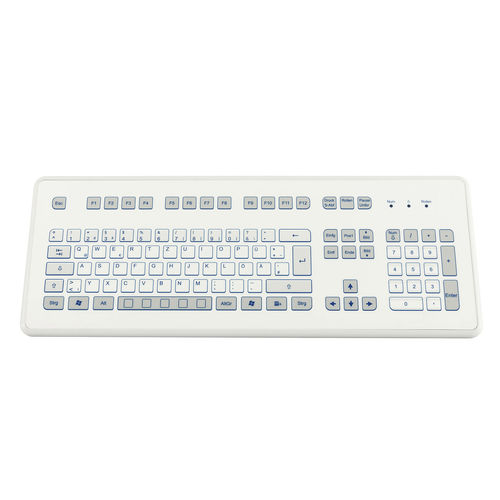 Clavier de bureau - KS18233 - GETT Asia Ltd. - à membrane / 105 touches / industriel