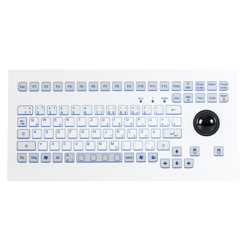 Clavier rackable - KS18293 - GETT Asia Ltd. - à membrane / 88 touches / avec trackball