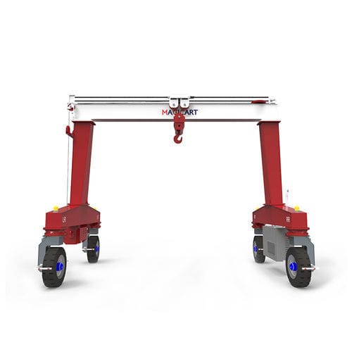 Portique monopoutre - FR series - Xinxiang MAGICART Cranes Co., Ltd - sur pneus / pour atelier / pour les travaux de génie civil