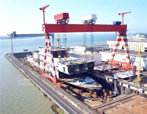 Portique pour la construction navale - Xinxiang MAGICART Cranes Co., Ltd - sur rail / léger