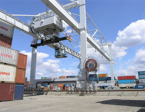 Portique sur rail - Xinxiang MAGICART Cranes Co., Ltd - pour container