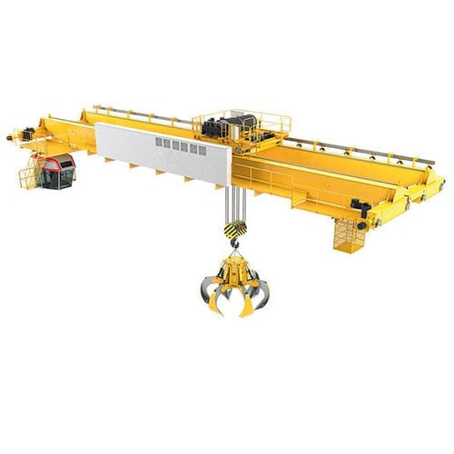 Pont roulant avec grappin à déchets - Xinxiang MAGICART Cranes Co., Ltd - bipoutre / monopoutre