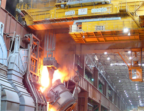 Pont roulant pour poche de coulée - Xinxiang MAGICART Cranes Co., Ltd - monopoutre / bipoutre