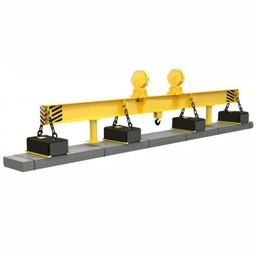 Palonnier électromagnétique - Xinxiang MAGICART Cranes Co., Ltd - monopoutre / pour plaques