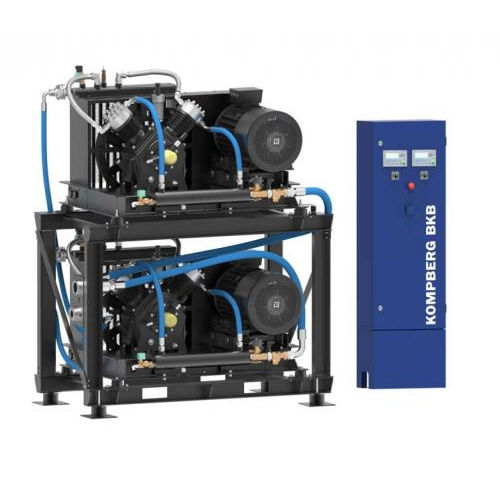 Station à surpresseur à piston - KOMPBERG® BKB - BERG Kompressoren GmbH - d'air / d'azote / mono-étagée