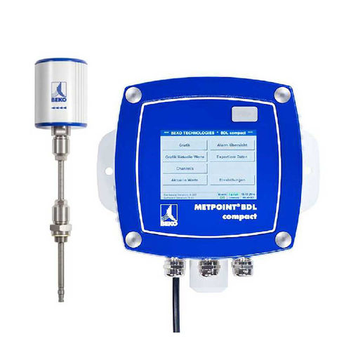 Débitmètre calorimétrique - METPOINT®️ FLM - BERG Kompressoren GmbH - volumique / pour air comprimé / à insertion