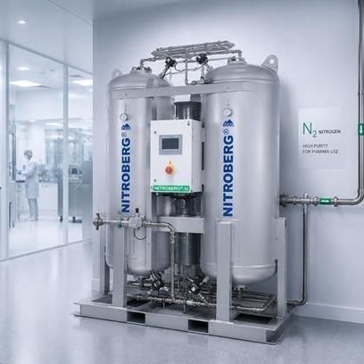 Générateur d'oxygène et d'azote pour l'industrie pharmaceutique - NITROBERG - BERG Kompressoren GmbH - de conditionnement / de laboratoire / de production