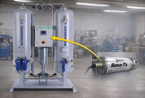 Capteur de traces d'oxygène (O2) au zircone - SenzTx - BERG Kompressoren GmbH - électrochimique / numérique / analogique