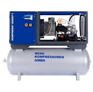 Compresseur à vis - KOMPBERG® BSDKF15 - BERG Kompressoren GmbH - d'air / à moteur électrique / stationnaire