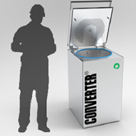 Broyeur déchiqueteur de déchets compact - MO25 - OMPECO SRL