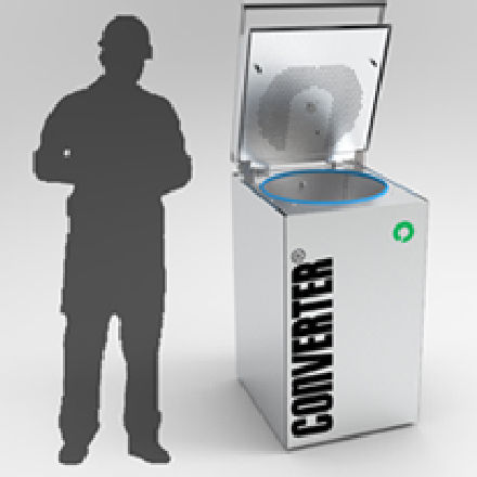 Broyeur déchiqueteur de déchets compact - MO50 - OMPECO SRL