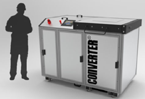 Broyeur déchiqueteur de déchets compact - MO200 - OMPECO SRL