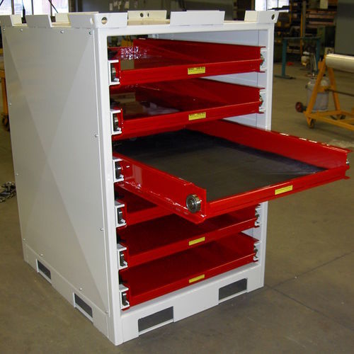 Armoire de stockage - TRACO - THIEL Storage and Handling Systems - au sol / à tiroir / de plateau