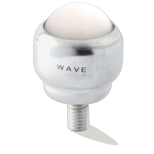 Bille de manutention en acier - KU-25 TP - WAVE - en POM / à tige filetée