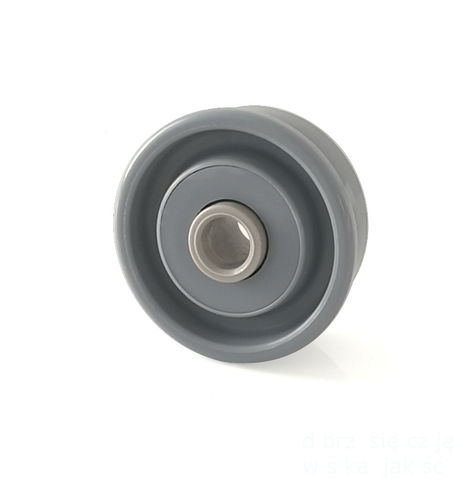 Capuchon press-fit - KTR 60×1.5-08 KS - WAVE - rond / en plastique / pour convoyeur à rouleaux