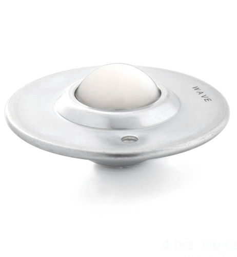Bille de manutention en acier - KU-22 BP - WAVE - en POM / à collerette