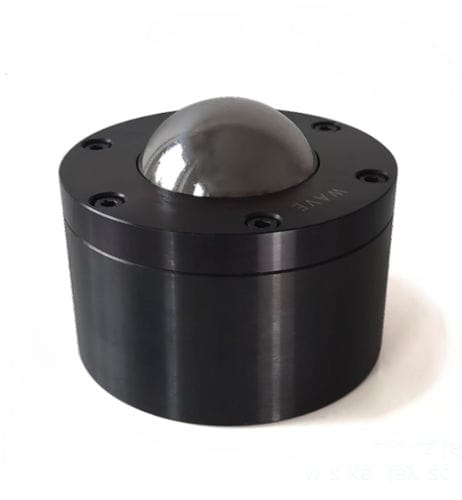 Bille de manutention en acier - KP-76 - WAVE - à socle cylindrique / à plaquettes