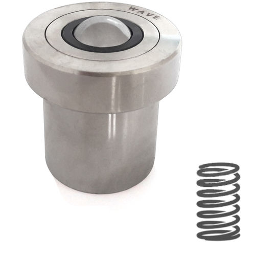 Bille de manutention en acier - KO-22 S - WAVE - à socle cylindrique / à collerette / à plaquettes