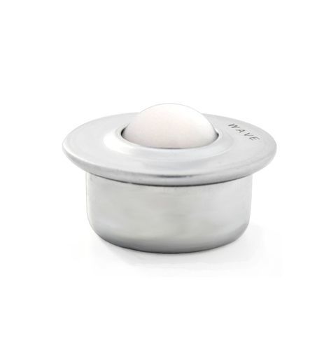 Bille de manutention en POM - KU-15 P - WAVE - en acier / en plastique / à collerette