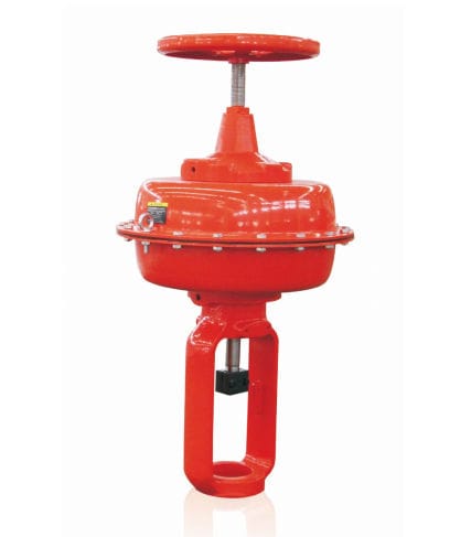 Actionneur de vanne pneumatique - 957/967 - Suzhou Delan Energy Science & Technology Co.,Ltd - linéaire / à membrane / simple effet