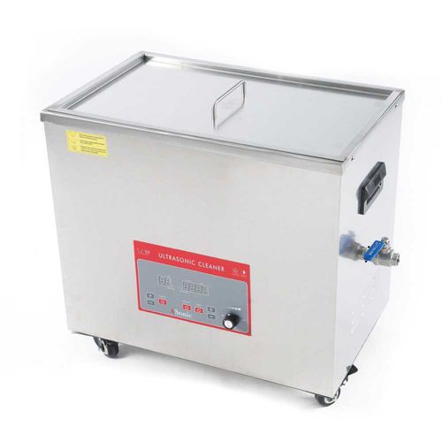 Nettoyeur à ultrasons en acier inoxydable - IND-400-28kHz - ASONIC d.o.o. - avec minuterie / pour fonctionnement continu / industriel