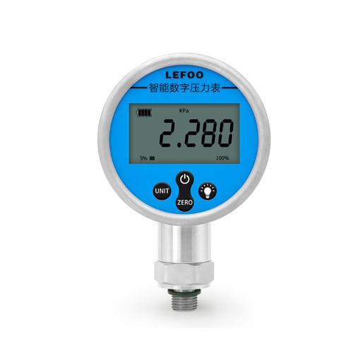 Manomètre numérique - LFT6100 - LEFOO Group - en acier inoxydable / d'étalonnage / portable