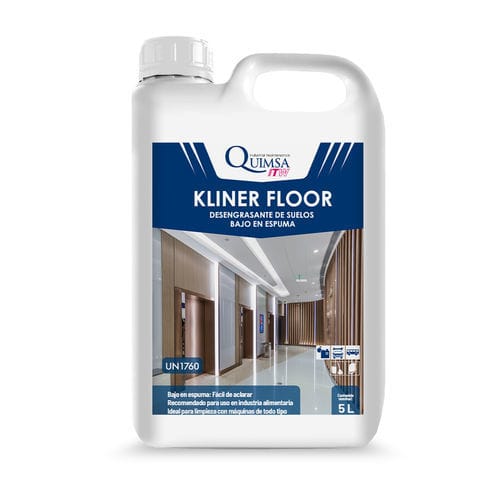 Dégraissant moussant - KLINER FLOOR - Quimsa ITW - pour pièce métallique / nettoyant