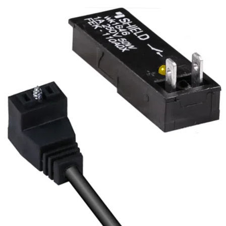 Interrupteur de proximité reed - FEK - PONY SRL - rectangulaire / en polyamide / avec source lumineuse à LED