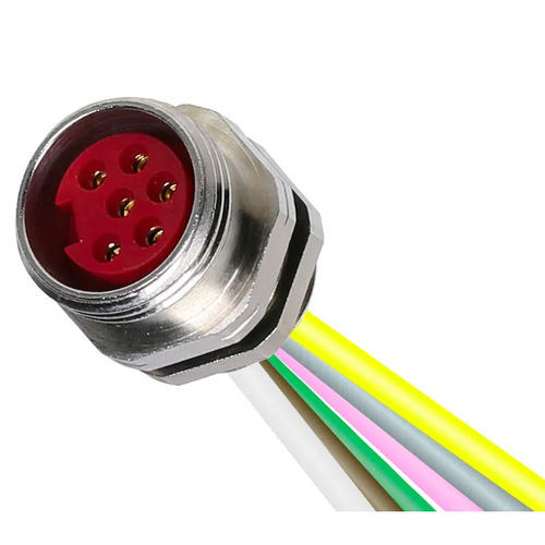 Connecteur d'alimentation électrique - HDEH - PONY SRL - rond / à insérer / de puissance