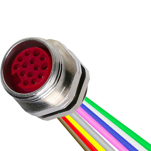 Connecteur d'alimentation électrique - HDEH - PONY SRL - rond / à insérer / de moyenne puissance