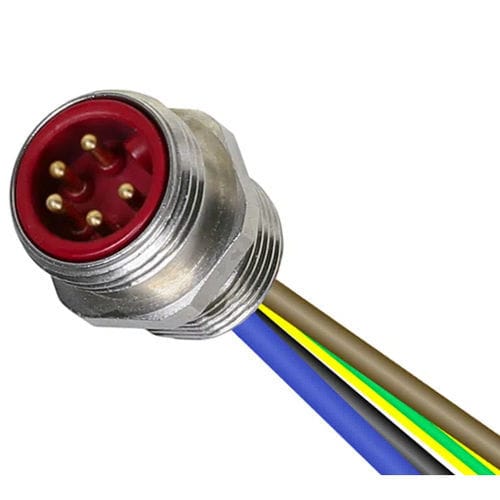 Connecteur d'alimentation électrique - HDEM - PONY SRL - rond / à insérer / de puissance