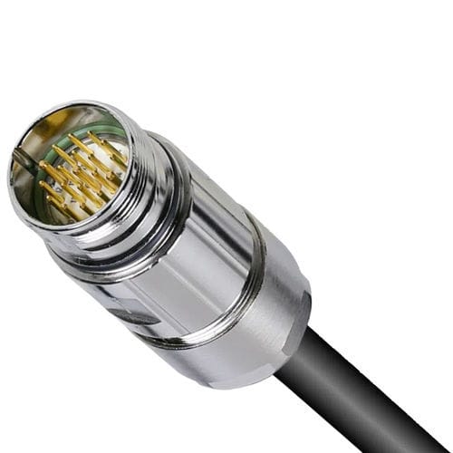 Connecteur de données - HEJM - PONY SRL - rond / M23 / multipolaire
