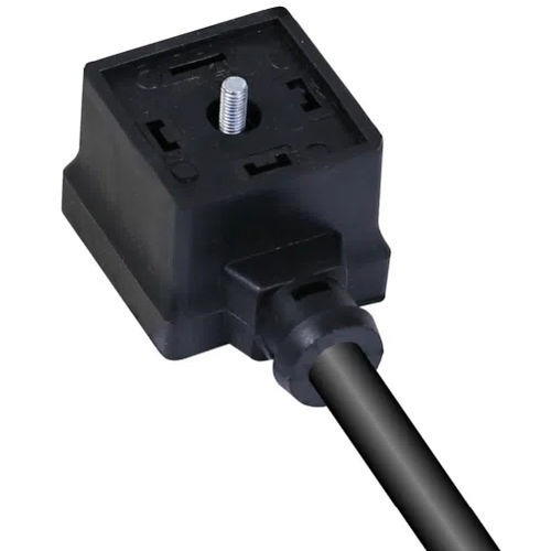 Connecteur pour électrovanne - CC - PONY SRL - d'alimentation électrique / surmoulé / carré