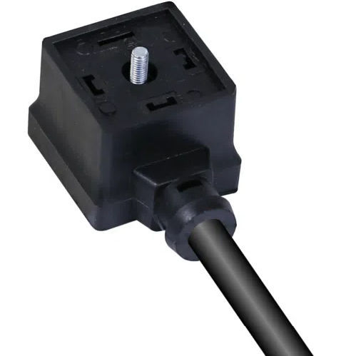 Connecteur pour électrovanne - CC - PONY SRL - d'alimentation électrique / surmoulé / carré
