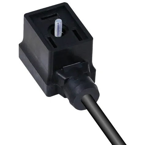 Connecteur pour électrovanne - CE - PONY SRL - d'alimentation électrique / surmoulé / rectangulaire