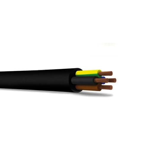 Câble électrique d'alimentation - H03VV-F - PONY SRL - isolé / en cuivre / 4 conducteurs