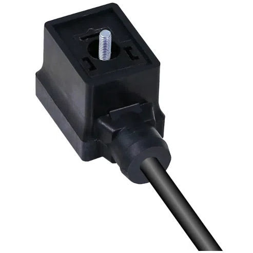 Connecteur pour électrovanne - CF - PONY SRL - d'alimentation électrique / surmoulé / rectangulaire