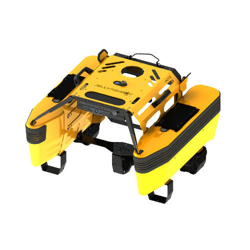 Drone marin antipollution - Jellyfishbot - Iadys - autonome / de déploiement barrage anti-pollution / télécommandé