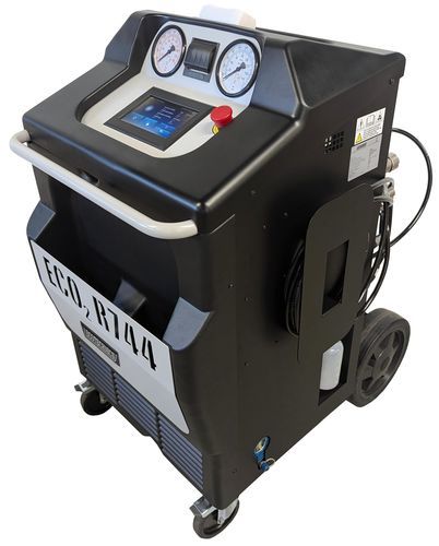 Station de climatisation CO2 (R744) - ECO₂R744 - Ecotechnics - pour voiture / automatique / avec imprimante