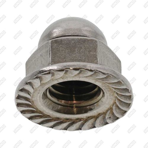 Écrou hexagonal - N0-0035 - Sunco Industries - à collerette / autofreiné / acier
