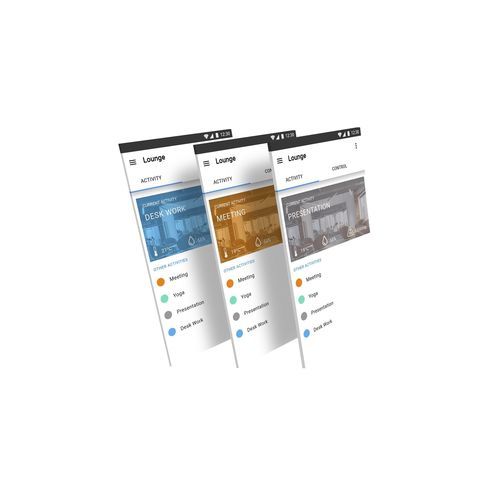 App de commande - O3  - Delta Controls Germany GmbH - de climatisation / pour mesure de lumière / Bluetooth