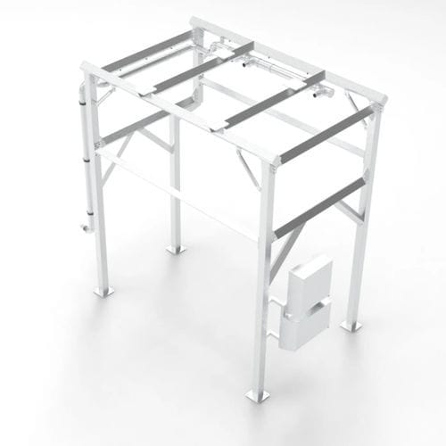 Bâtis de machine hygiénique - Affeldt Fördertechnik GmbH - pour ligne de production