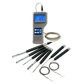 Thermo-anémomètre à fil chaud - Climomaster 6501 series - Digitron Italia srl - portable / USB