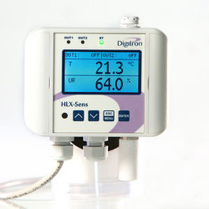 Appareil de surveillance de température - HLX-SENS - Digitron Italia srl - d'humidité / de mesure / pour applications HVAC