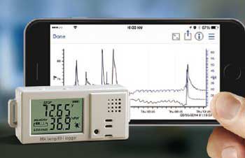 Data logger sans fil - HLX1101 - Digitron Italia srl - de température / d'humidité relative / de point de rosée